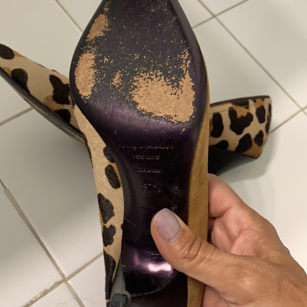 Bettye Muller animal print heels - Picture 5 of 5